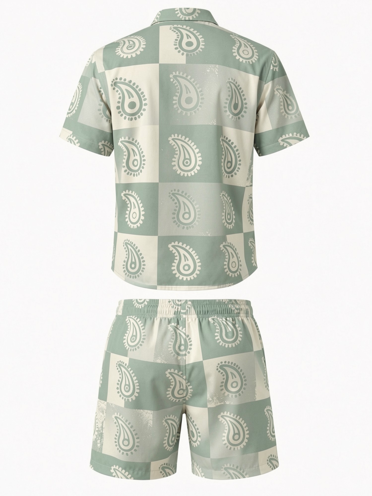 Conjunto Masculino de Camisa F - Resort Shirt Floral avaliação e preço