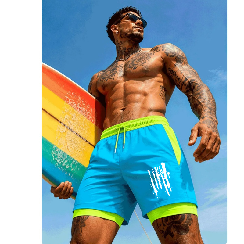 Shorts de praia masculinos, le - Trunks Board Surf avaliação e preço
