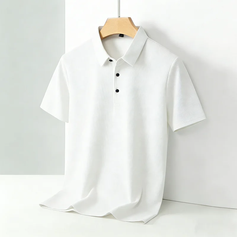 Camisa polo masculina de manga - Polo Shirt Pique avaliação e preço