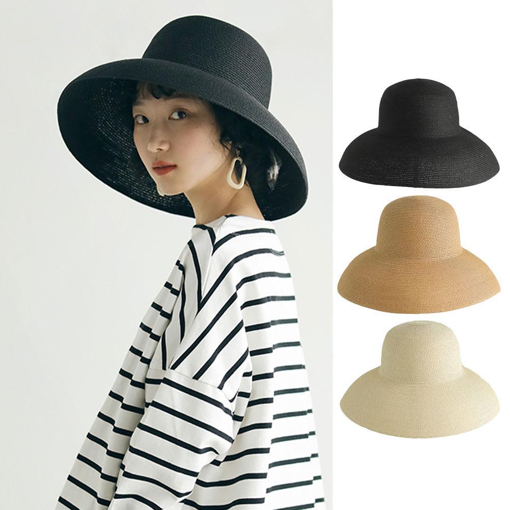 Chapéu de palha de aba larga e - Bucket Hat Straw avaliação e preço